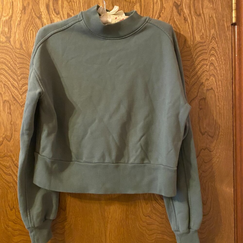 Everlane The Track Cropped Sweatshirt